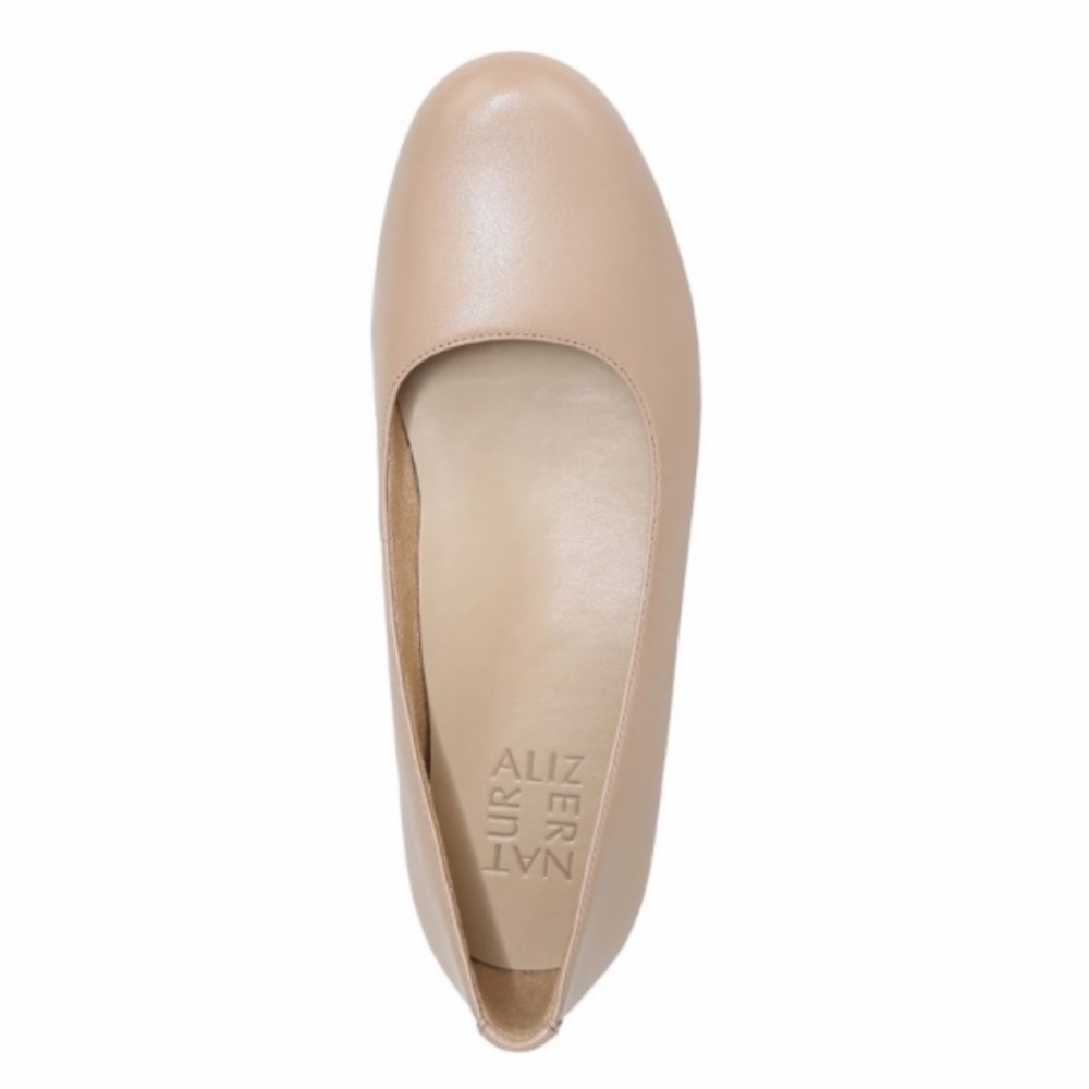 NIB Naturalizer Maxwell Ballet Flat 9.5W Crème Brûlée Bundle